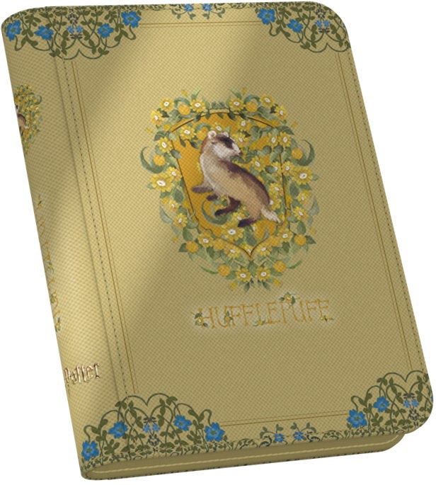 Ultimate Guard Zipfolio 160+ Xenoskin Harry Potter 4 Houses Hufflepuff
