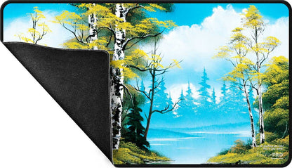 Ultra Pro Playmat Bob Ross Lakeside Path Black Stitch