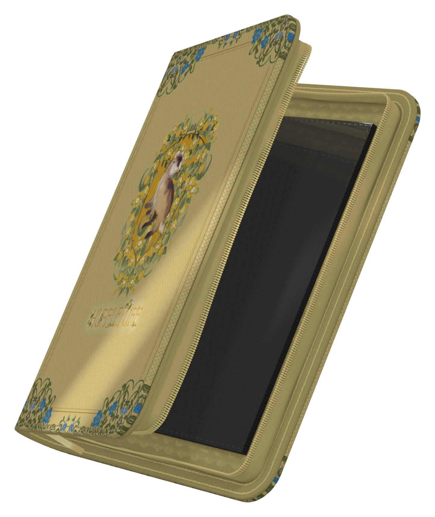 Ultimate Guard Zipfolio 160+ Xenoskin Harry Potter 4 Houses Hufflepuff