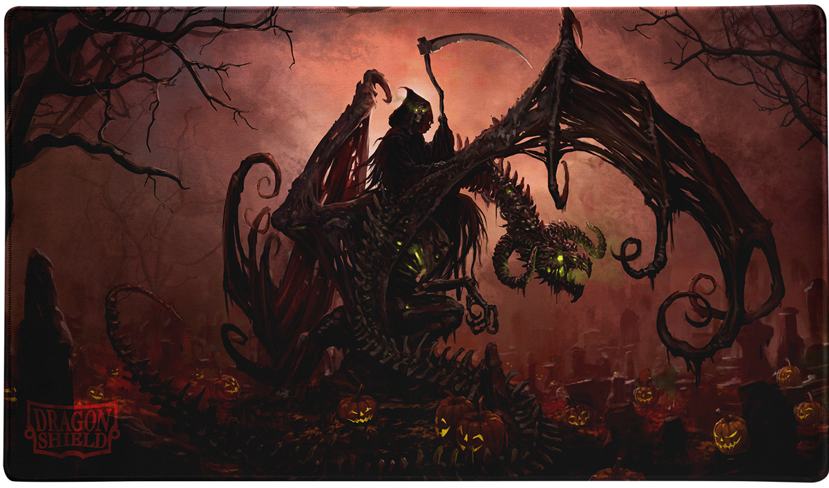 Dragon Shield Playmat with Tube Halloween 2025