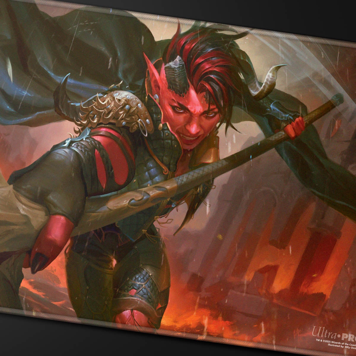 Ultra Pro Playmat MTG Commander Series Fan Vote 2 Karlach Stitched