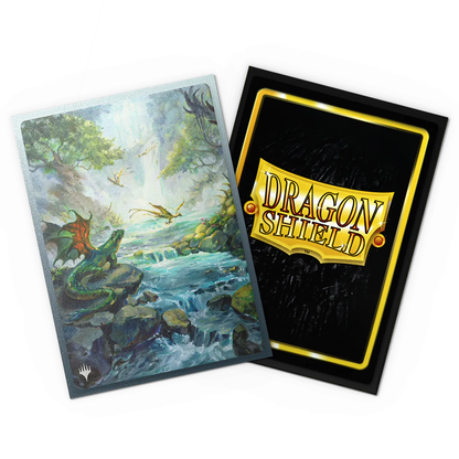 Magic the Gathering Landfall Series Misty Rainforest