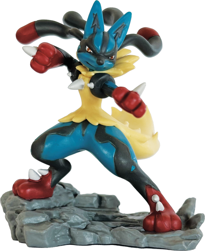 Pokemon Mega Lucario Ex Figure Collection