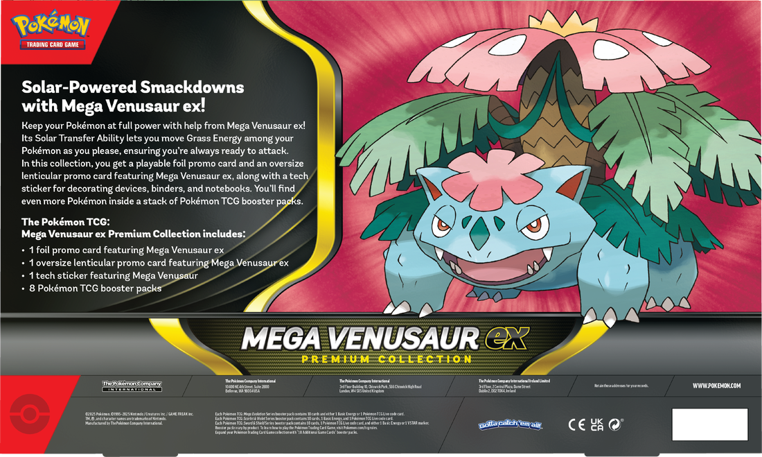 Pokemon TCG Mega Venusaur ex Premium Collection (EN)