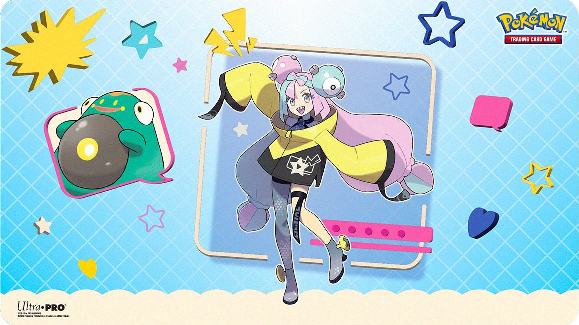 UP PLAYMAT POKEMON IONO AND BELLIBOLT