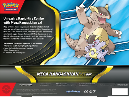 Pokemon TCG Mega Kangaskhan ex Box (EN)