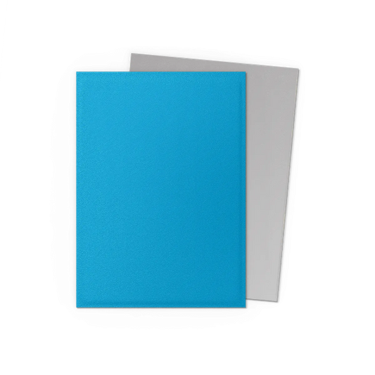 Dragon Shield Sleeves Dual Matte Sky Blue and Silver 100ct