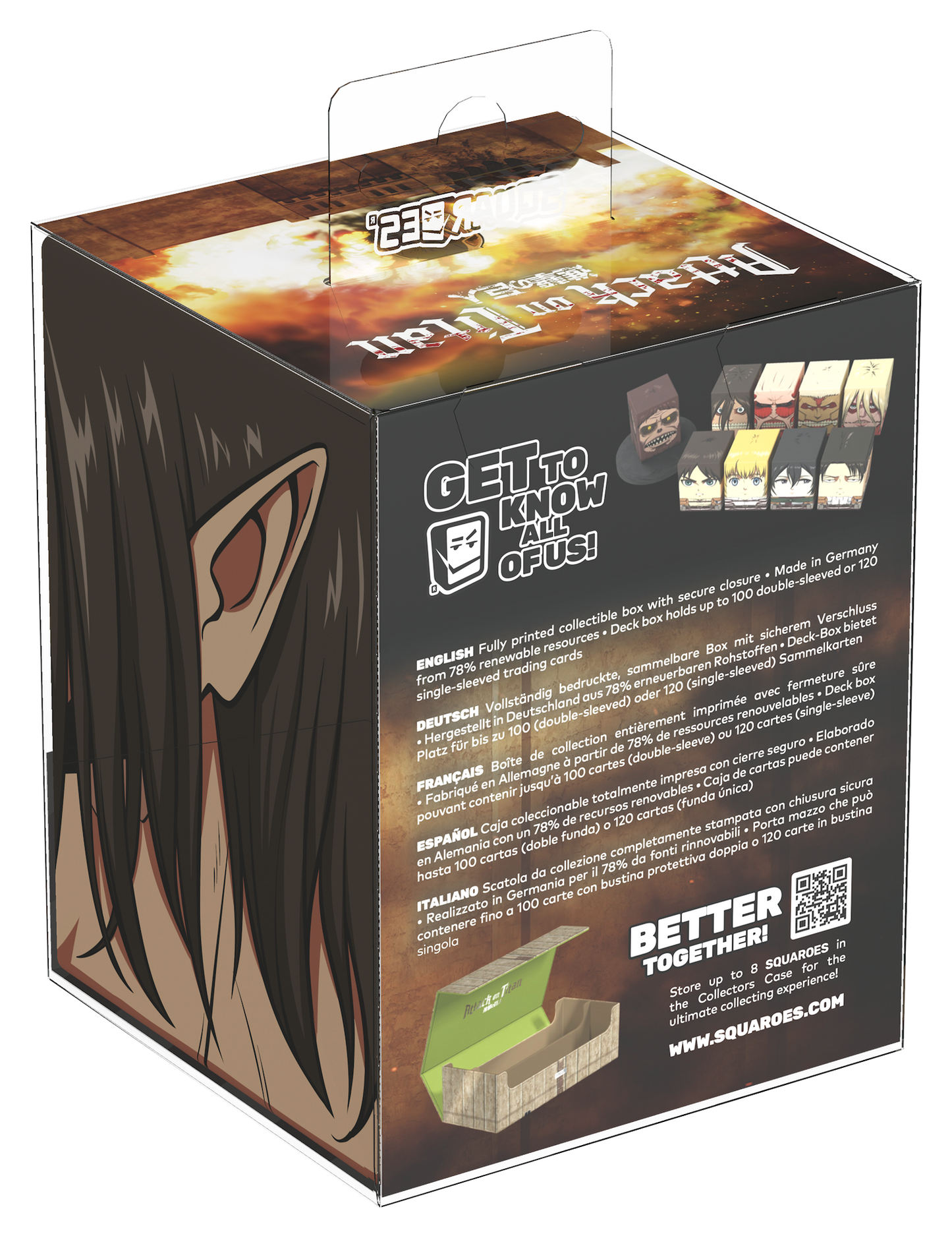 Squaroes Kodansha Attack on Titan Wv1 Attack Titan