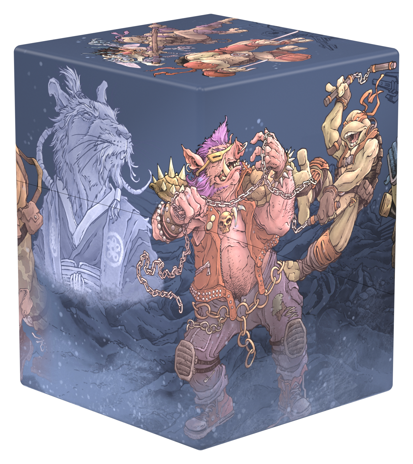 Ultimate Guard RTE Deck Case Boulder 100+ Mtg Teenage Mutant Ninja Turtles - Technodrome Battle