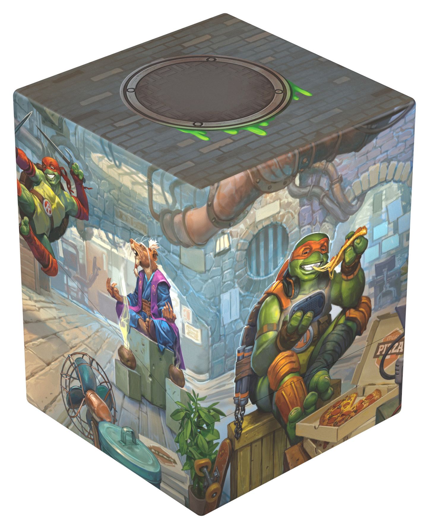 Ultimate Guard Rte Deck Case Boulder 100+ Mtg Teenage Mutant Ninja Turtles - Turtle Lair