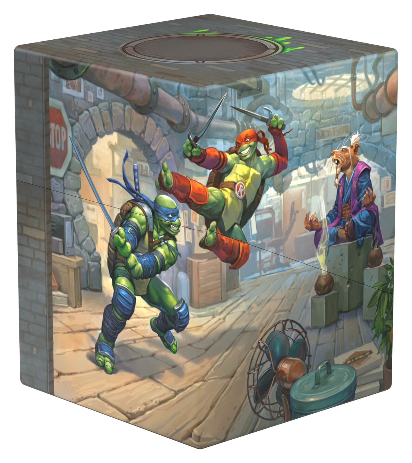 Ultimate Guard Rte Deck Case Boulder 100+ Mtg Teenage Mutant Ninja Turtles - Turtle Lair