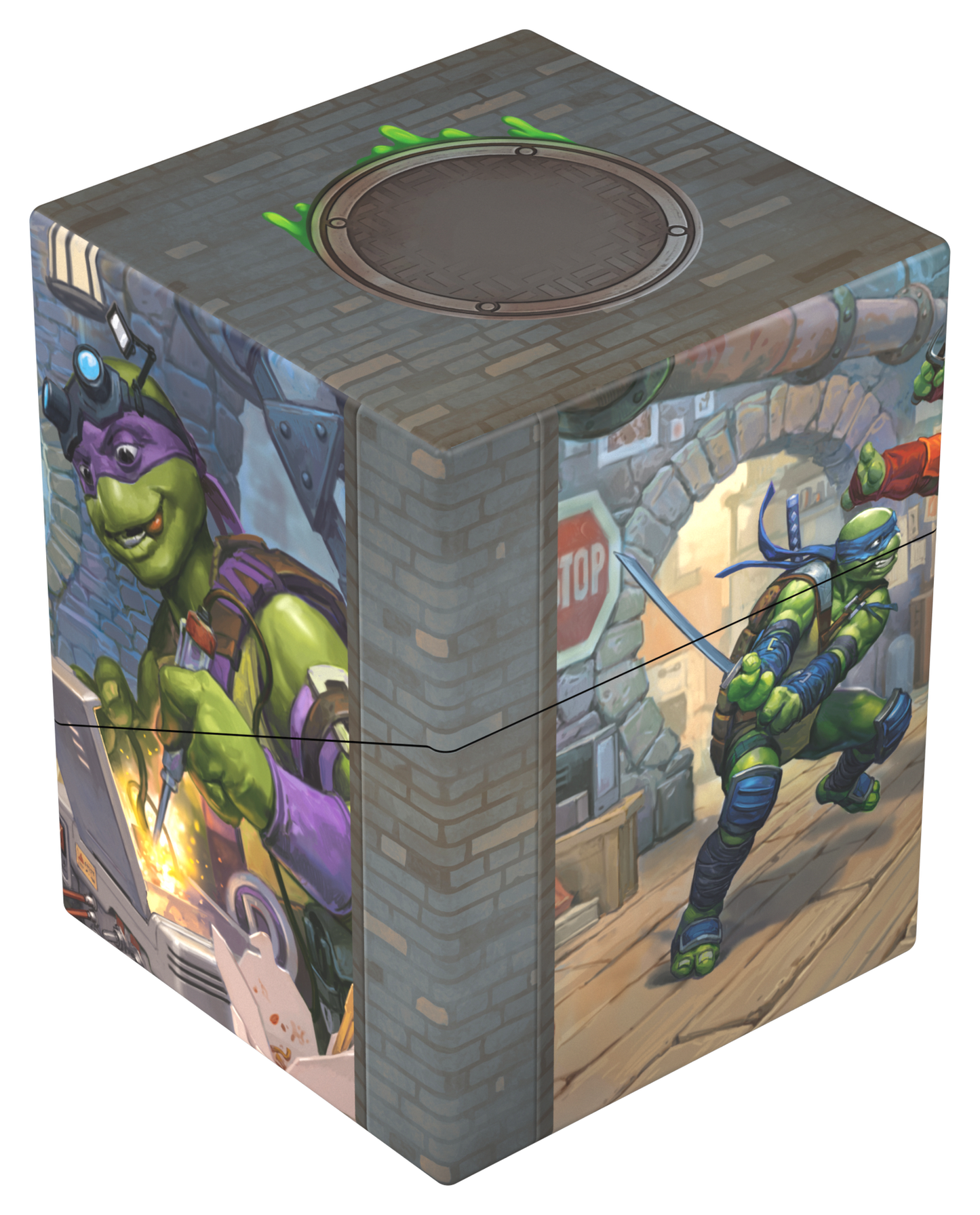 Ultimate Guard Rte Deck Case Boulder 100+ Mtg Teenage Mutant Ninja Turtles - Turtle Lair