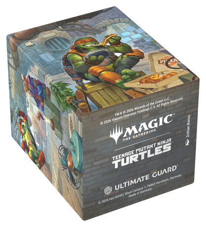 Ultimate Guard Rte Deck Case Boulder 100+ Mtg Teenage Mutant Ninja Turtles - Turtle Lair