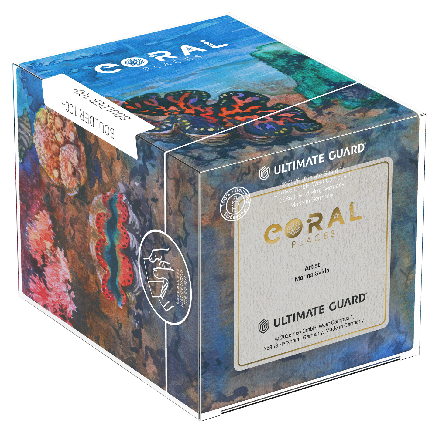UG Deck Case Boulder 100+ Coral Places - Seablue Hush