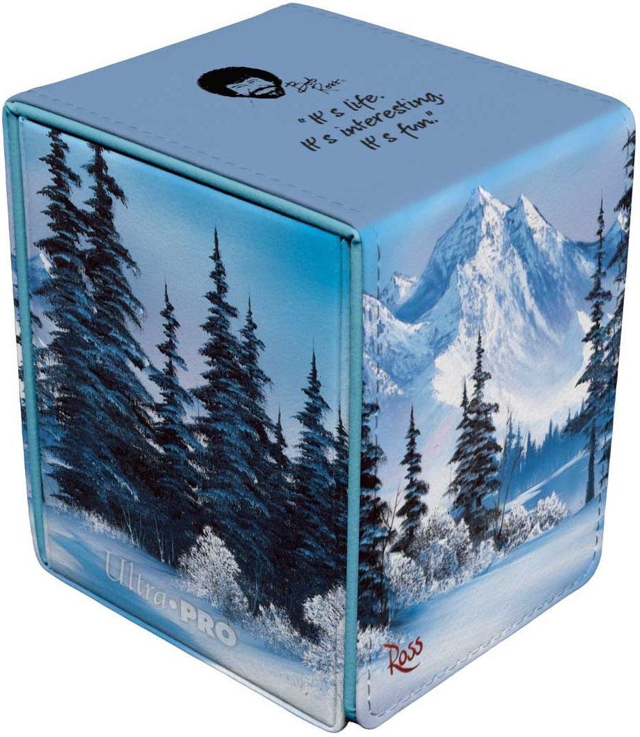 Ultra-Pro D-Box Alcove Flip Bob Ross Winter Paradise