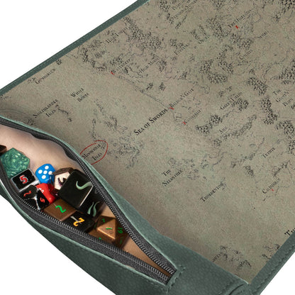 Ultra Pro Dice Scroll D&D Artifacts Across Eternities: Drizzt & the Forgotten Realms Premium Map