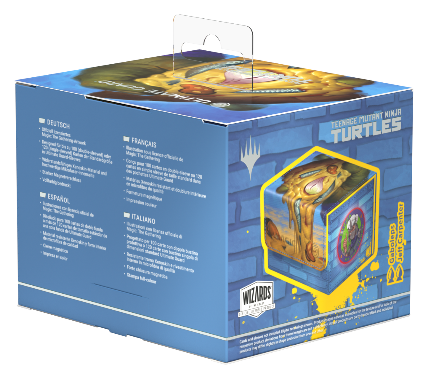 UG Deck Case Sidewinder 100+ Xenoskin MTG TMNT - Island