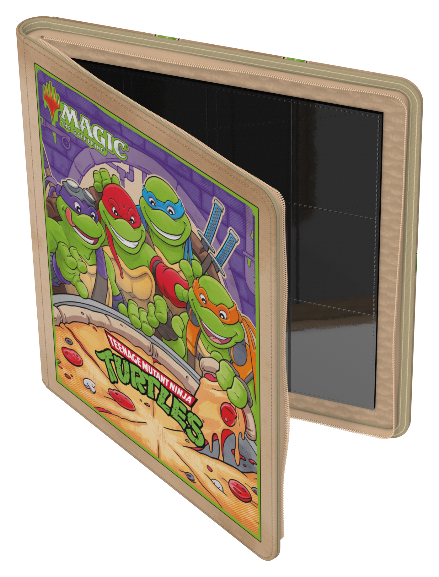 UG Zipfolio 480 Xenoskin MTG Teenage Mutant Ninja Turtles - Pizza Box