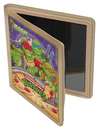 UG Zipfolio 480 Xenoskin MTG Teenage Mutant Ninja Turtles - Pizza Box