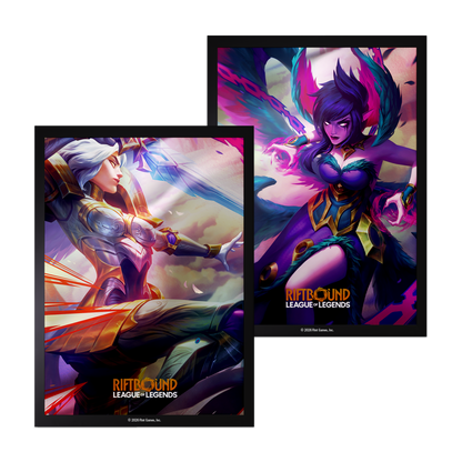 Riftbound League Of Legends TCG Vendetta Art Sleeves #4 100ct