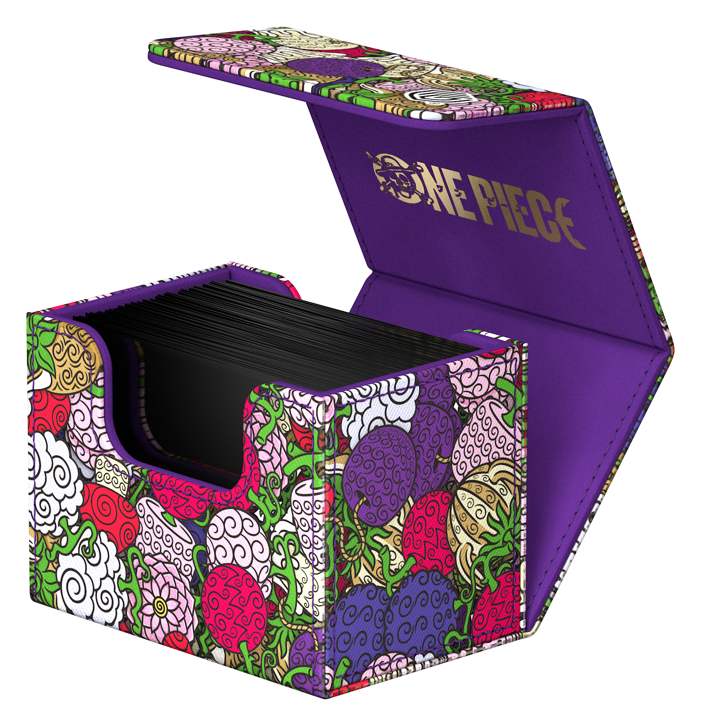 Ultimate Guard Deck Case Sidewinder 80+ Xenoskin One Piece - Devilfruit Pattern