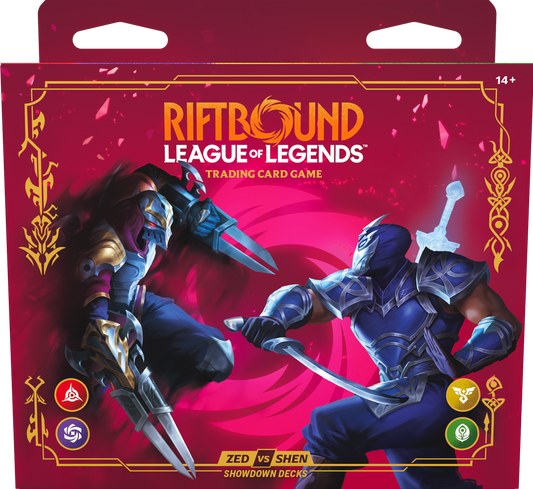 Riftbound TCG Vendetta Zed VS Shen (EN) (PRE ORDER)