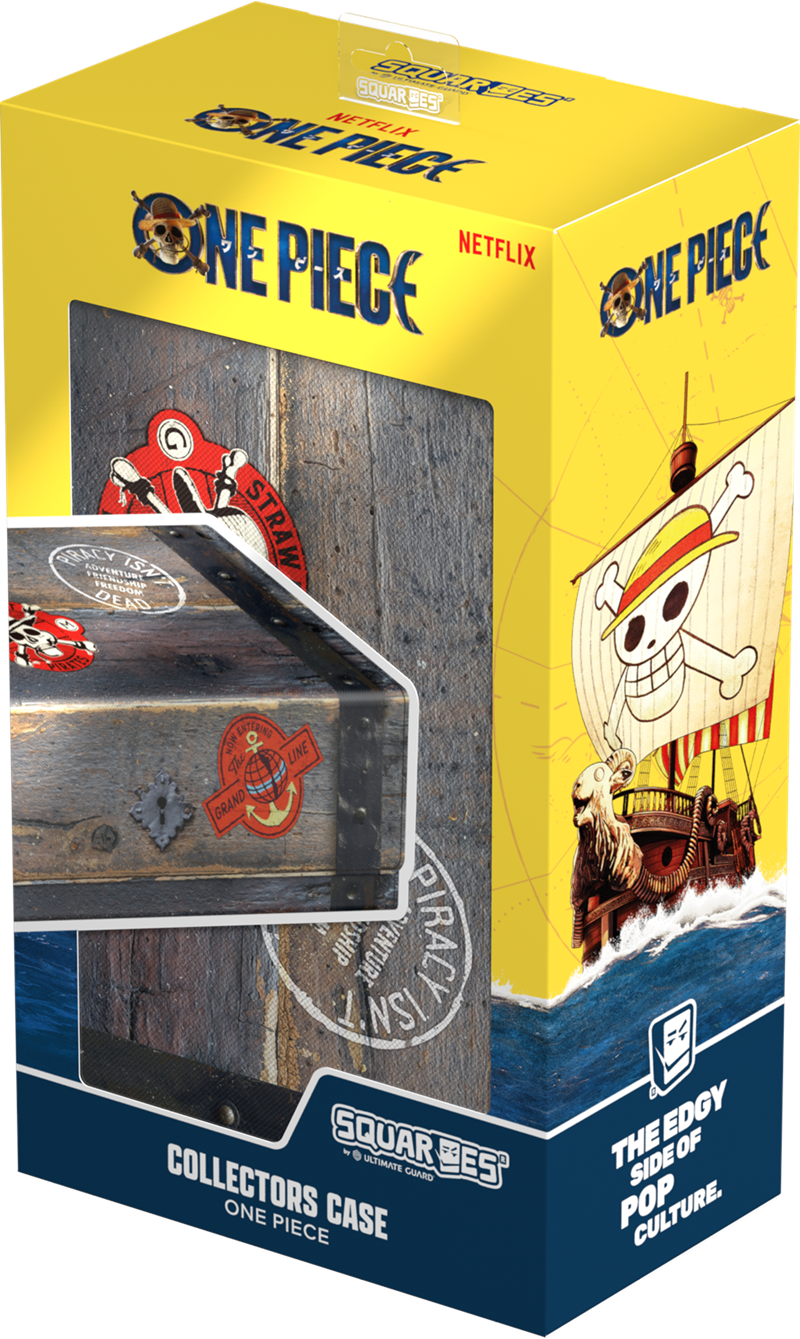 Squaroes Netflix One Piece Wv1 Collector's Case Wooden Chest