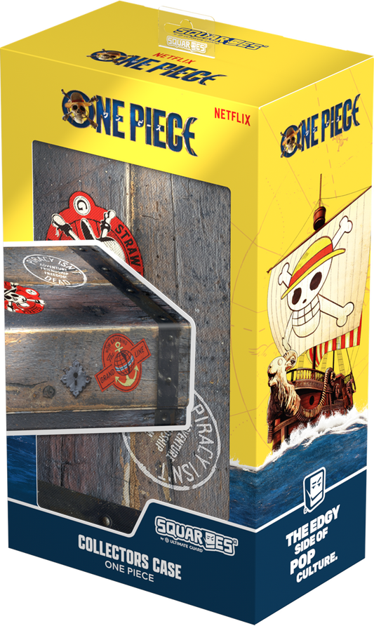 Squaroes Netflix One Piece Wv1 Collector's Case Wooden Chest