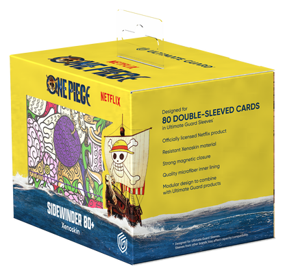 Ultimate Guard Deck Case Sidewinder 80+ Xenoskin One Piece - Devilfruit Pattern