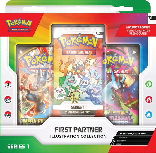 Pokemon TCG First Partner Illustration Collection Series 1 (EN)