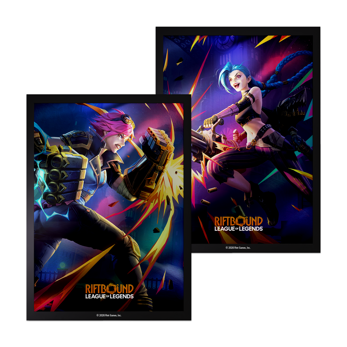 Riftbound League Of Legends TCG Vendetta Art Sleeves #1 100ct
