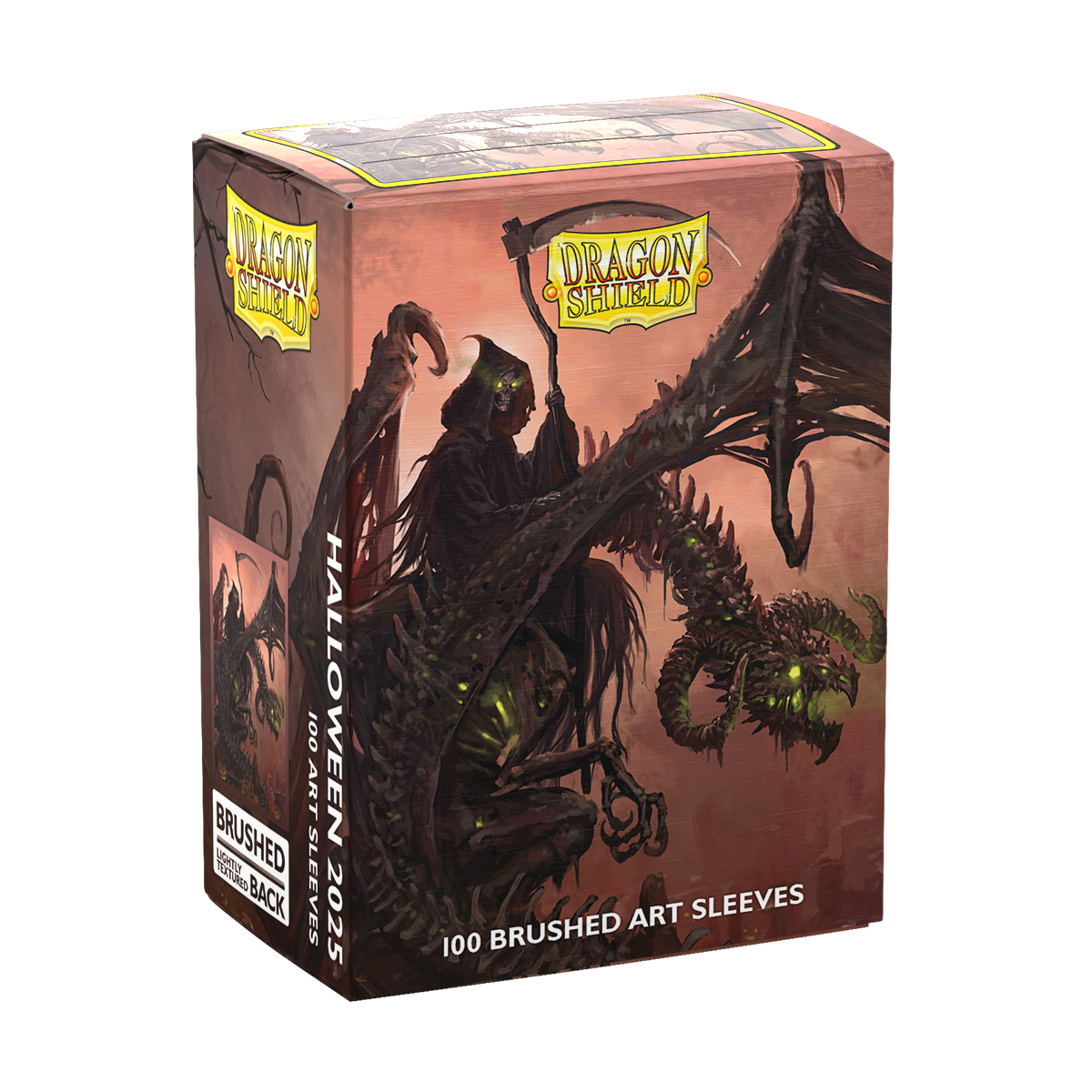 Dragon Shield Sleeves Brushed Art Halloween 2025 100 Ct
