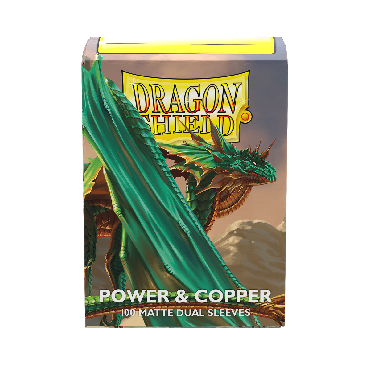 Dragon Shield Sleeves Dual Matte Power And Copper 100ct