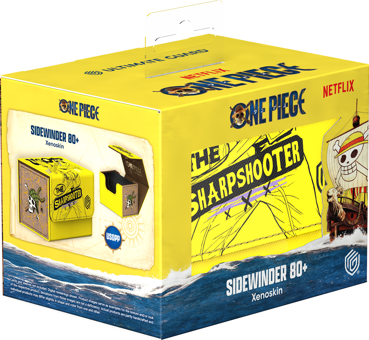 Ultimate Guard Deck Case Sidewinder 80+ Xenoskin One Piece - Usopp