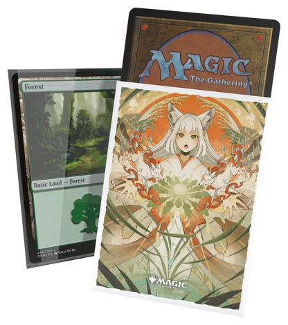 Ultimate Guard Art Sleeves MTG Secrets Of Strixhaven - Green Rare (alt Art)