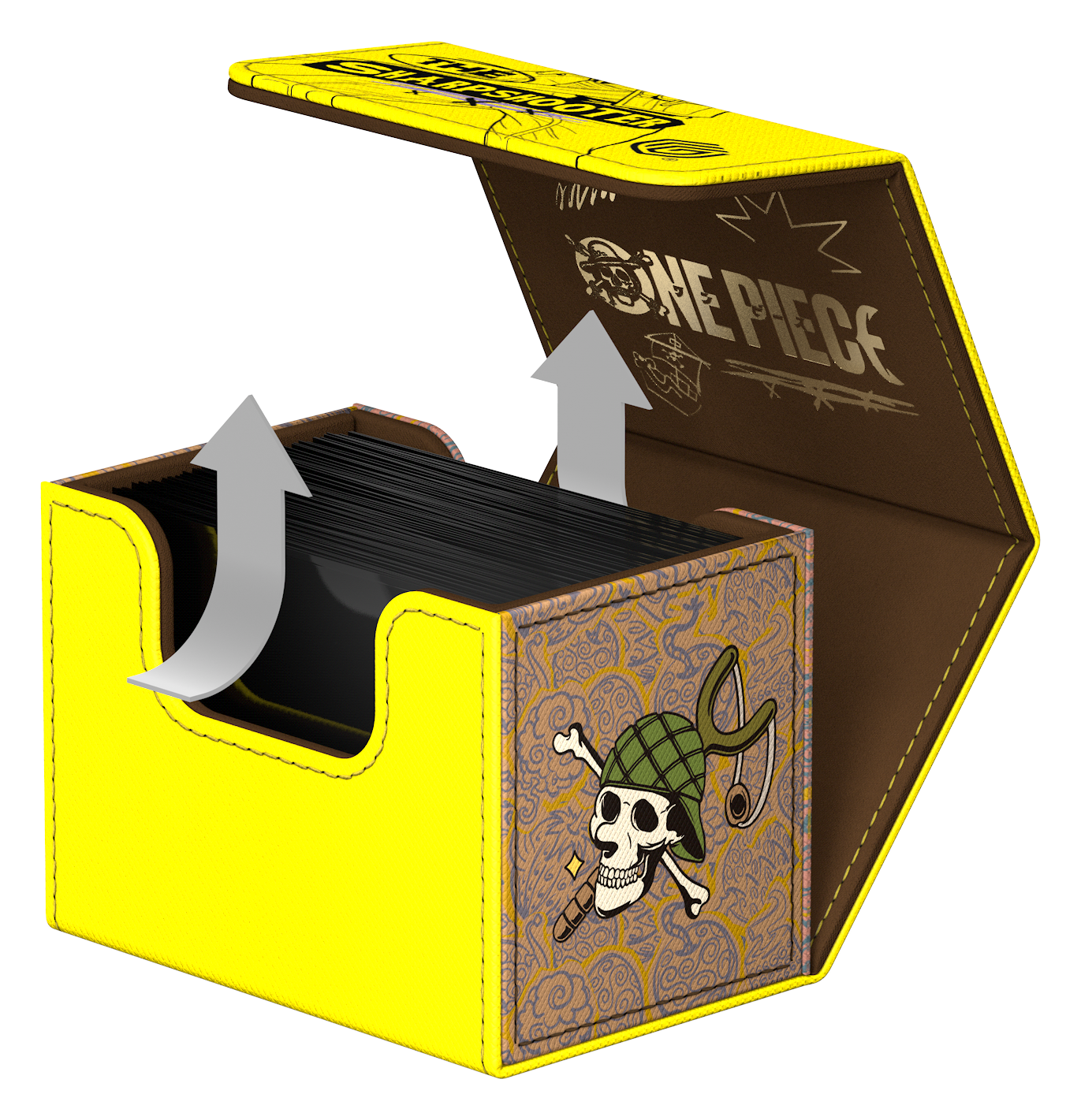 Ultimate Guard Deck Case Sidewinder 80+ Xenoskin One Piece - Usopp