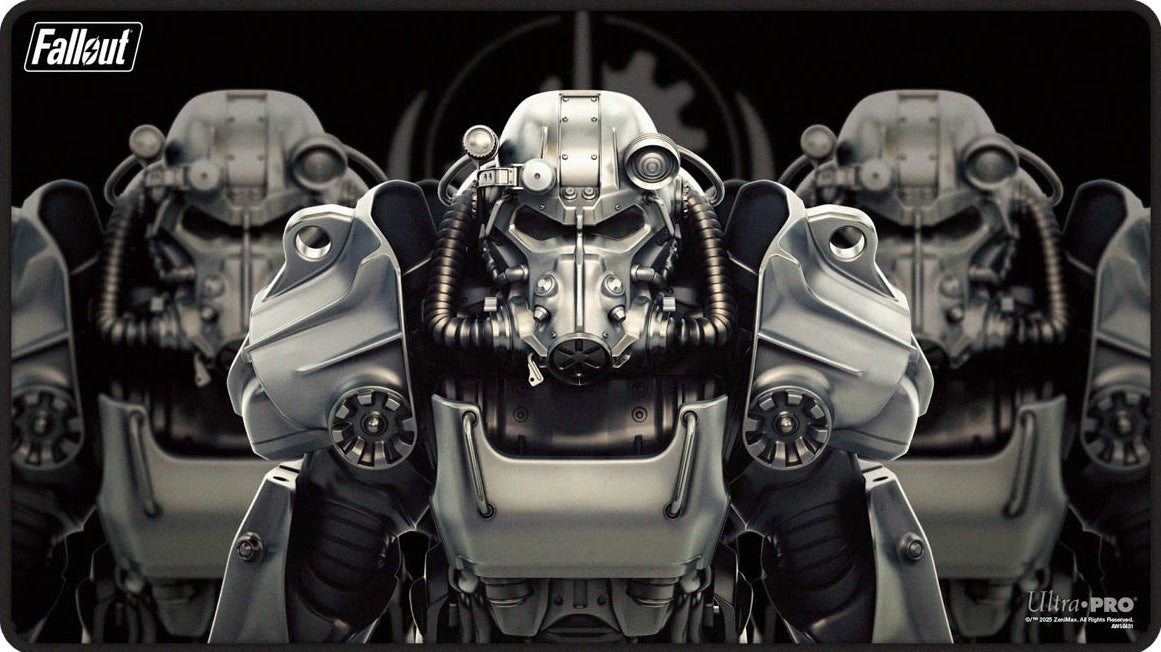 Ultra Pro Playmat MTG Fallout Brotherhood of Steel Bethesda Black Stitch