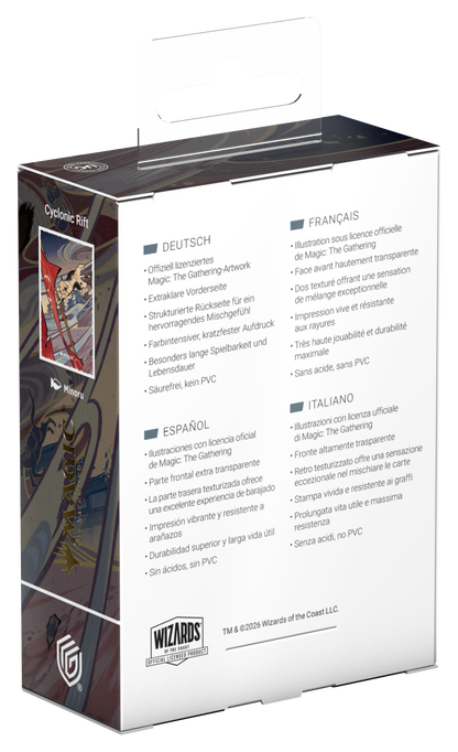 Ultimate Guard Art Sleeves MTG Secrets Of Strixhaven - Blue Mythic 2 (alt Art)