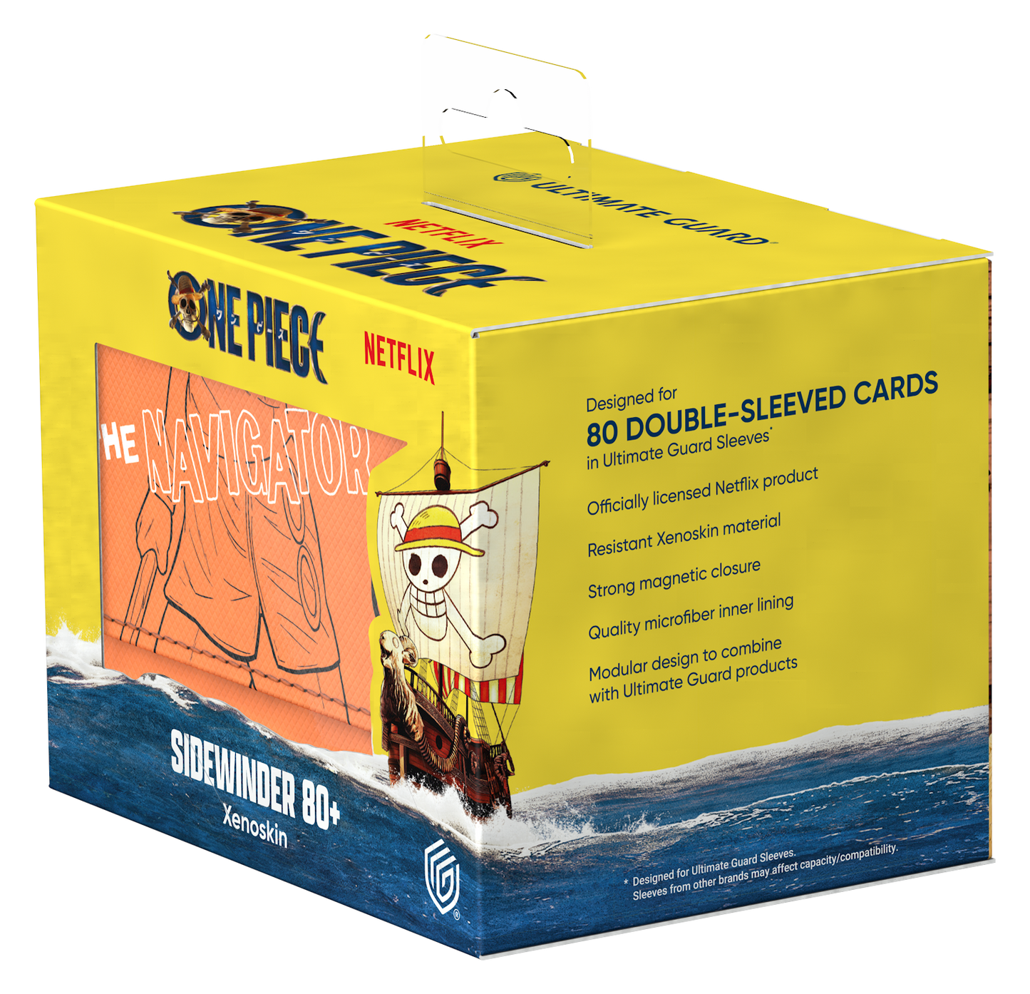 Ultimate Guard Deck Case Sidewinder 80+ Xenoskin One Piece - Nami
