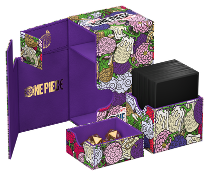 Ultimate Guard Flip N Tray Deck Case Xenoskin 80+ One Piece - Devil Fruits Pattern