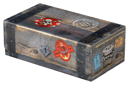 Squaroes Netflix One Piece Wv1 Collector's Case Wooden Chest