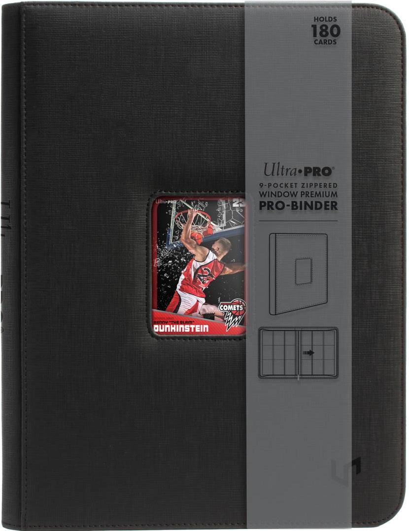 Up Zip Binder Pro Window Premium 9 pockets