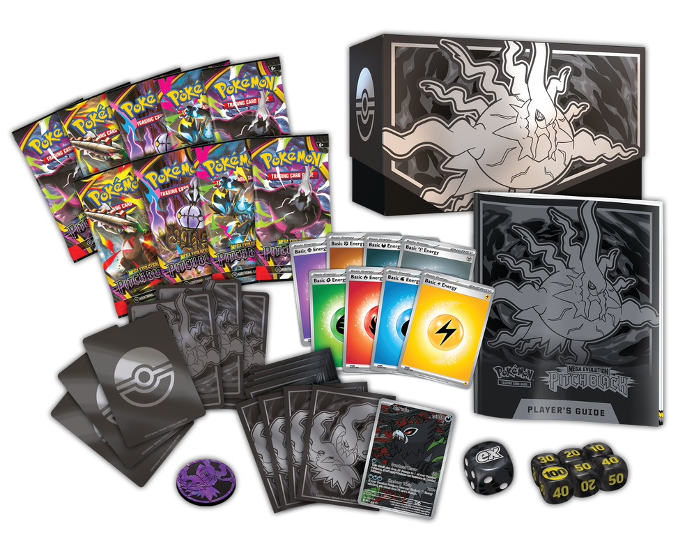 Pokemon TCG ME05 Pitch Black Elite Trainer Box (EN) (PRE ORDER)