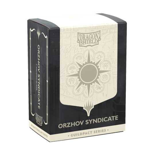 Dragon Shield Sleeves Dual Matte MTG Guildpact Orzhov Syndicate 100ct