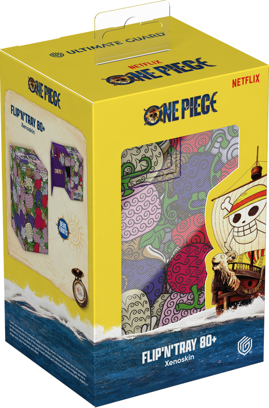 Ultimate Guard Flip N Tray Deck Case Xenoskin 80+ One Piece - Devil Fruits Pattern