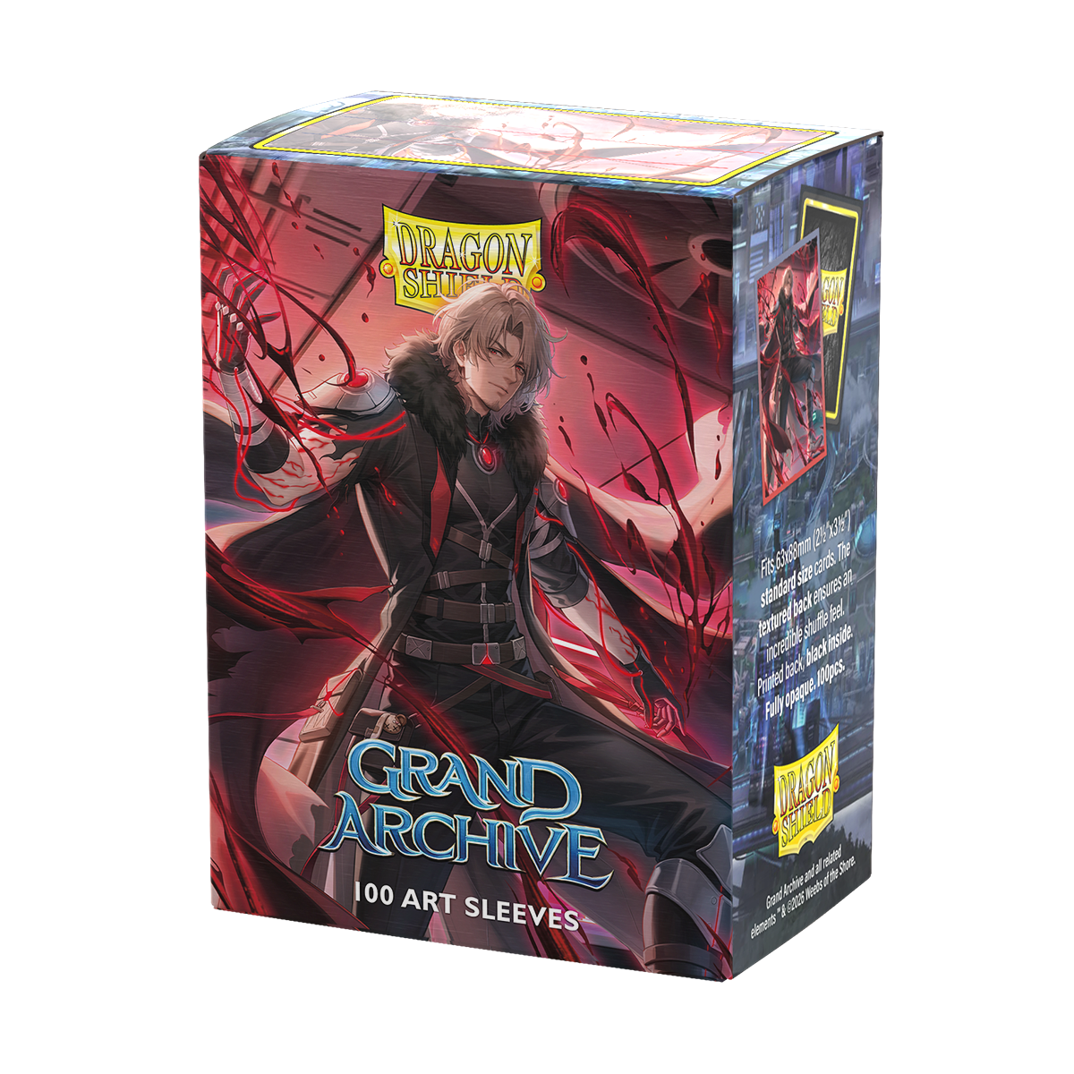 Dragon Shield Sleeves Grand Archive Dante, Hemomancer 100ct