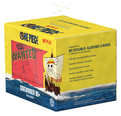 Ultimate Guard Deck Case Sidewinder 80+ Xenoskin One Piece - Luffy