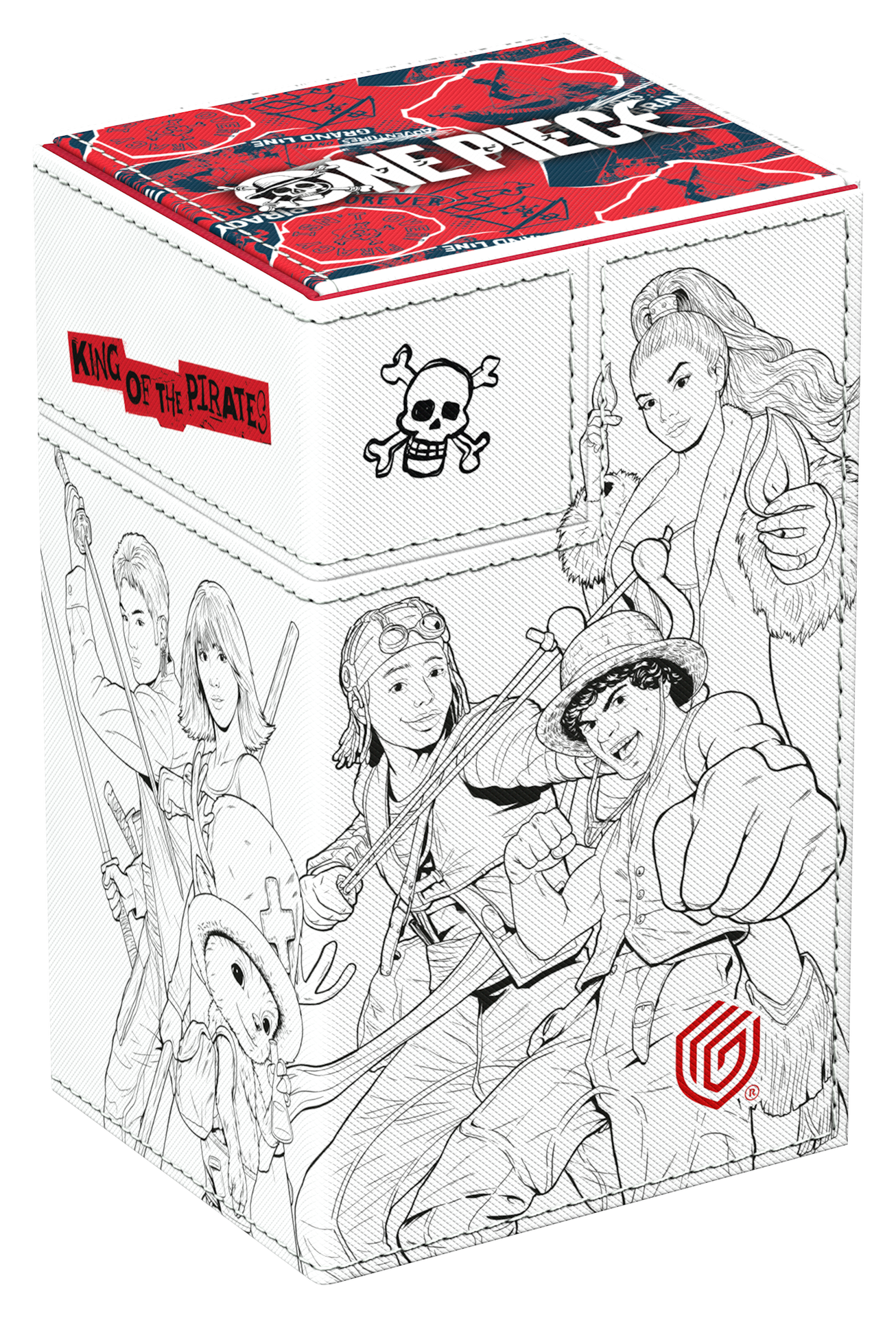 Ultimate Guard Flip N Tray Deck Case Xenoskin 80+ One Piece - Sketch