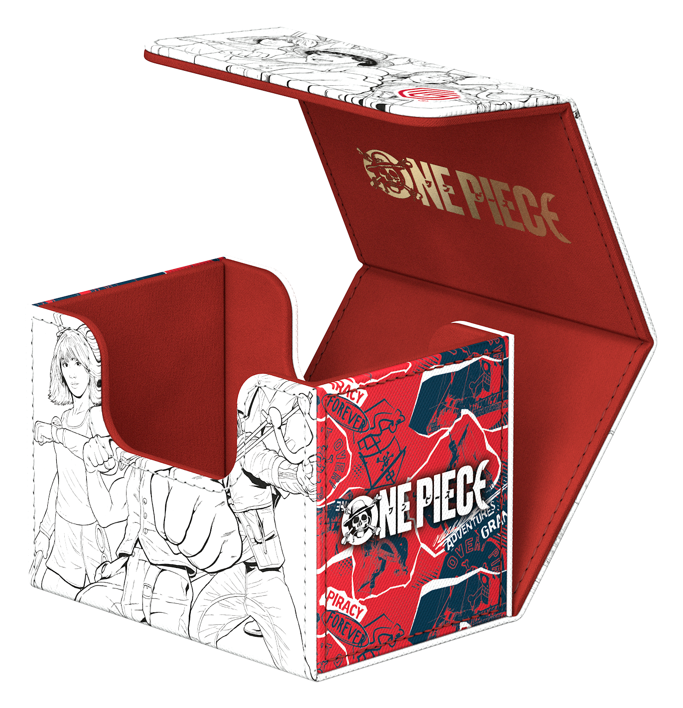Ultimate Guard Deck Case Sidewinder 80+ Xenoskin One Piece - Sketch