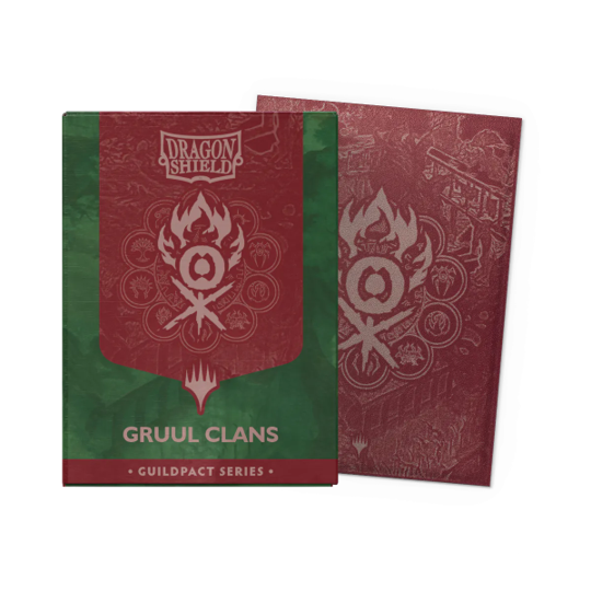 Dragon Shield Sleeves Dual Matte MTG Guildpact Grull Clans 100ct